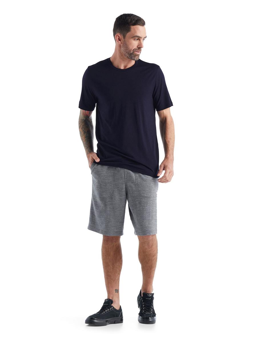 Icebreaker Merino Tech Lite II Lyhyt Sleeve Tee Miesten T Paidat Laivastonsininen | FI 1166ZUTG